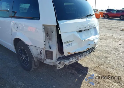 2018 Dodge Grand Caravan Gt из США, поврежденный, VIN 2C4RDGEG5JR147495